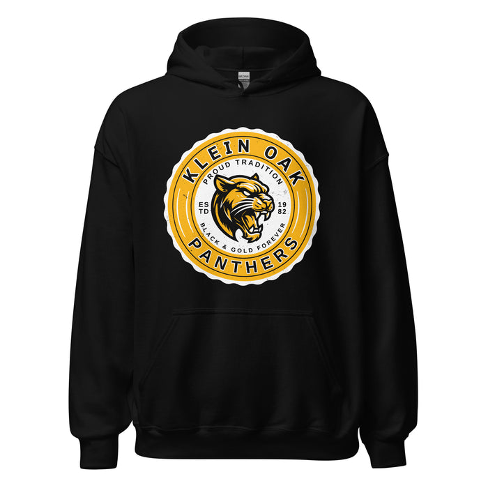 Klein Oak High School Panthers Black Classic Unisex Hoodie 216