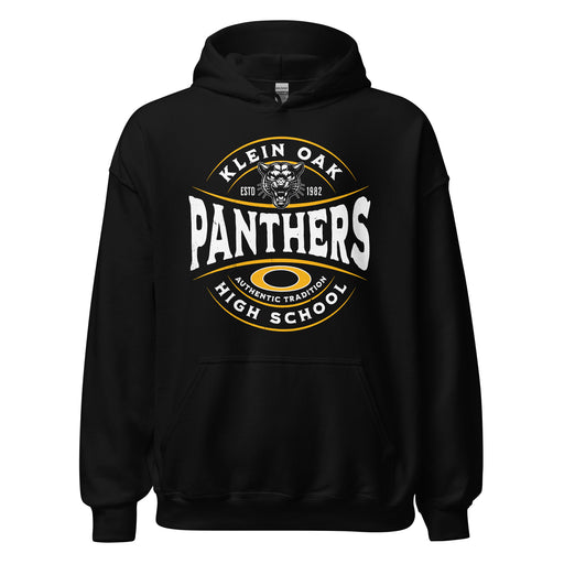 Klein Oak High School Panthers Black Classic Unisex Hoodie 218