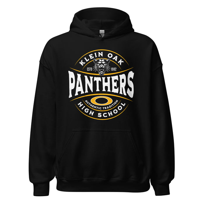 Klein Oak High School Panthers Black Classic Unisex Hoodie 218