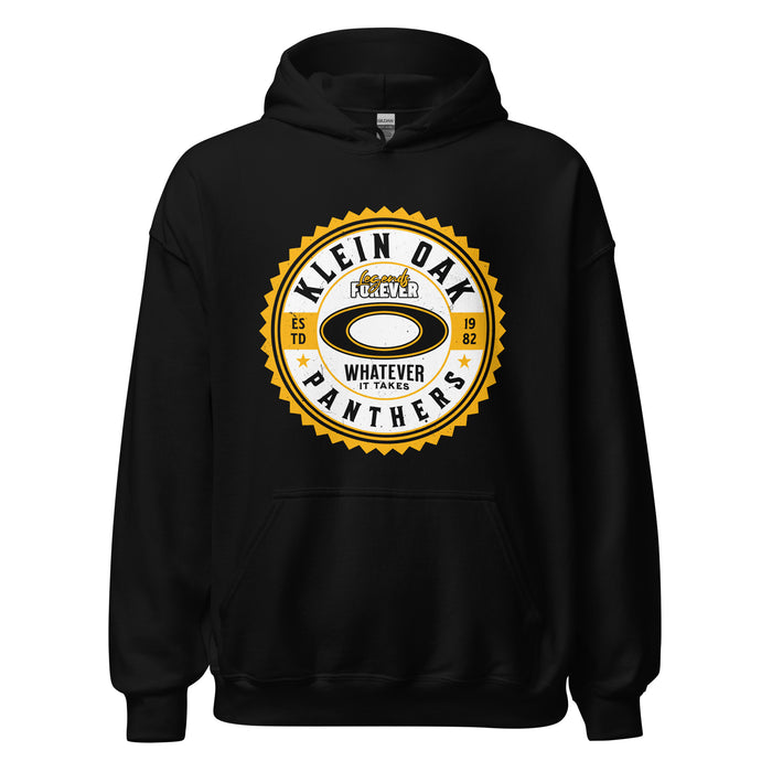 Klein Oak High School Panthers Black Classic Unisex Hoodie 203