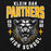 Close-up view of Klein Oak High School Panthers Black Classic Unisex Hoodie 204