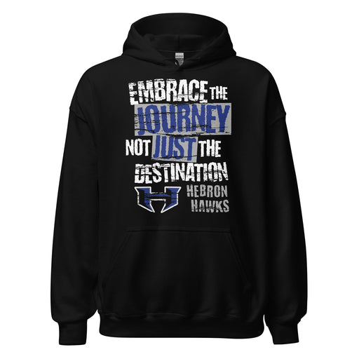 Hebron High School Hawks Black Classic Unisex Hoodie 232