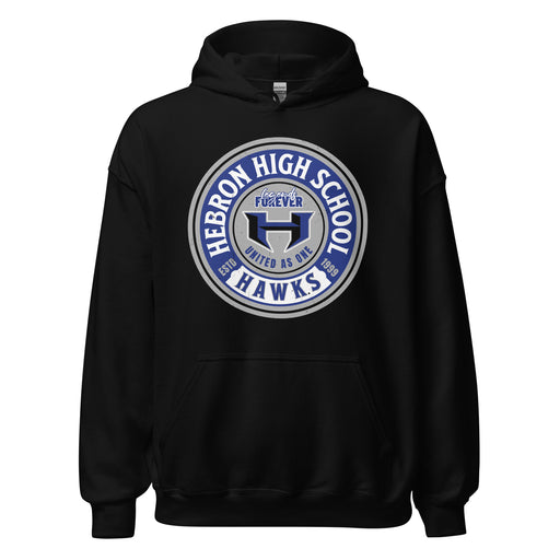 Hebron High School Hawks Black Classic Unisex Hoodie 220