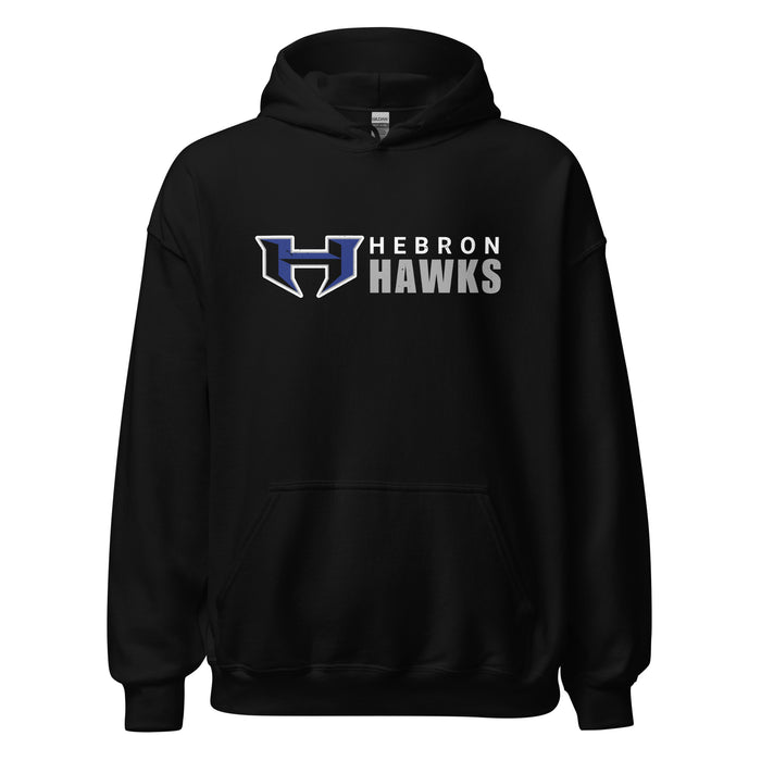 Hebron High School Hawks Black Classic Unisex Hoodie 200