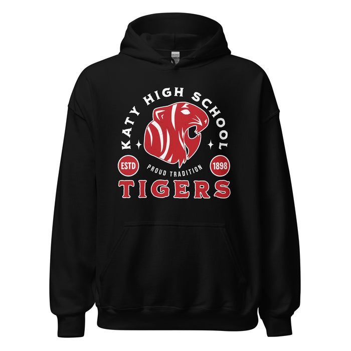 Katy High School Tigers Black Classic Unisex Hoodie 208