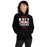 Woman wearing Katy High School Tigers Black Classic Unisex Hoodie 210