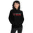 Woman wearing Lake Travis High School Cavaliers Black Classic Unisex Hoodie 200