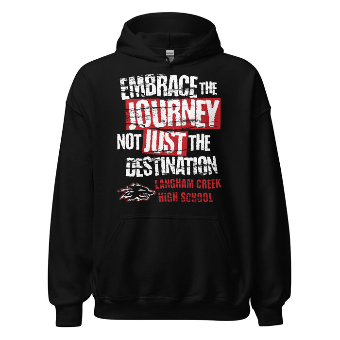 Langham Creek High School Lobos Black Classic Unisex Hoodie 232
