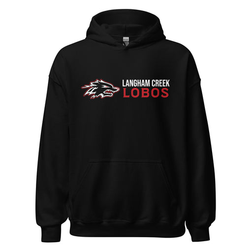 Langham Creek High School Lobos Black Classic Unisex Hoodie 200