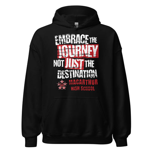 MacArthur High School Generals Black Classic Unisex Hoodie 232