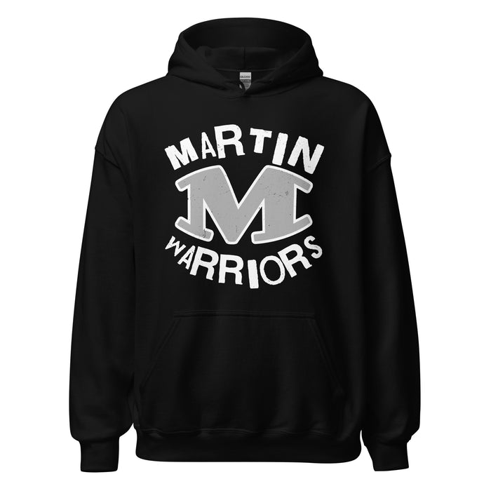 Martin High School Warriors Black Classic Unisex Hoodie 228