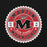 Close-up view of Martin High School Warriors Black Classic Unisex Hoodie 203