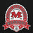 Close-up view of Martin High School Warriors Black Classic Unisex Hoodie 212