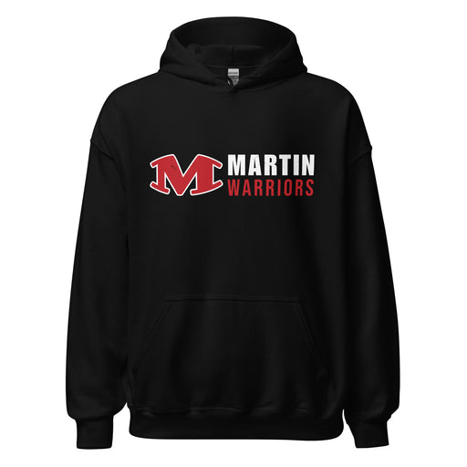 Martin High School Warriors Black Classic Unisex Hoodie 200