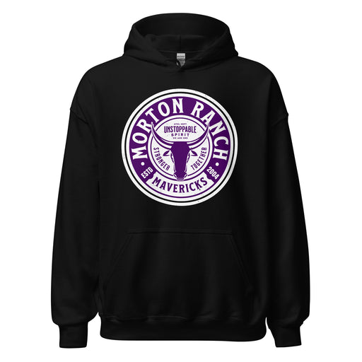 Morton Ranch High School Mavericks Black Classic Unisex Hoodie 220