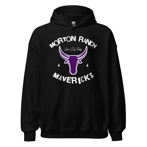 Morton Ranch High School Mavericks Black Classic Unisex Hoodie 228