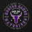Close-up view of Morton Ranch High School Mavericks Black Classic Unisex Hoodie 214