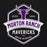 Close-up view of Morton Ranch High School Mavericks Black Classic Unisex Hoodie 209