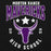 Close-up view of Morton Ranch High School Mavericks Black Classic Unisex Hoodie 213