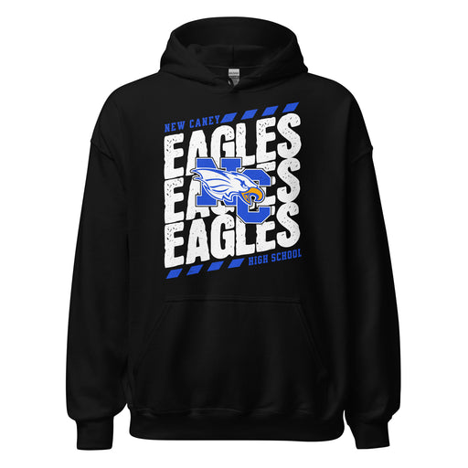 New Caney High School Eagles Black Classic Unisex Hoodie 223