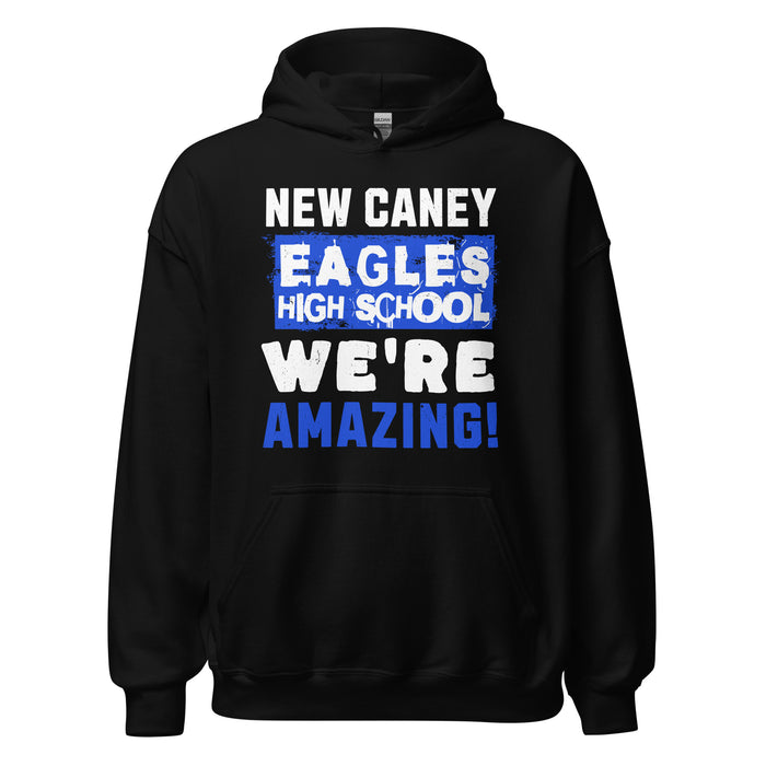 New Caney High School Eagles Black Classic Unisex Hoodie 231