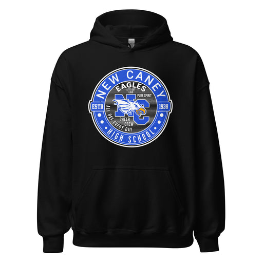 New Caney High School Eagles Black Classic Unisex Hoodie 224