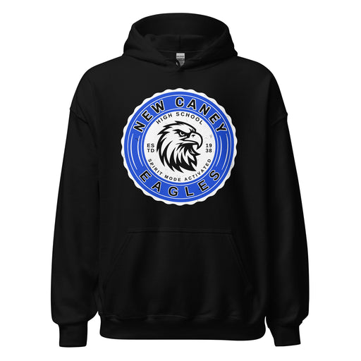 New Caney High School Eagles Black Classic Unisex Hoodie 216