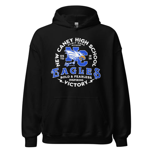 New Caney High School Eagles Black Classic Unisex Hoodie 206