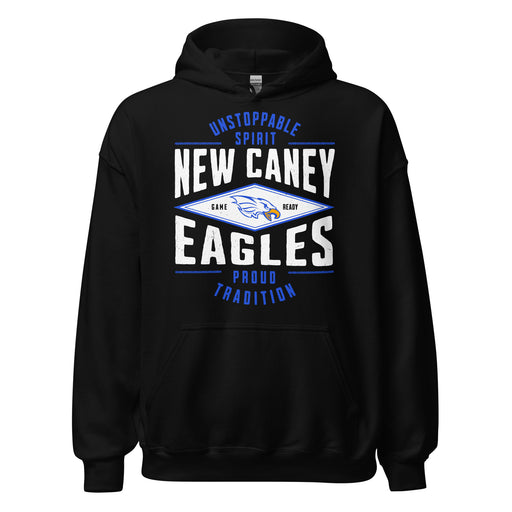 New Caney High School Eagles Black Classic Unisex Hoodie 210