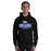 Man wearing New Caney High School Eagles Black Classic Unisex Hoodie 202