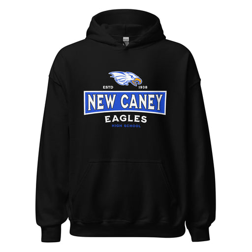 New Caney High School Eagles Black Classic Unisex Hoodie 202