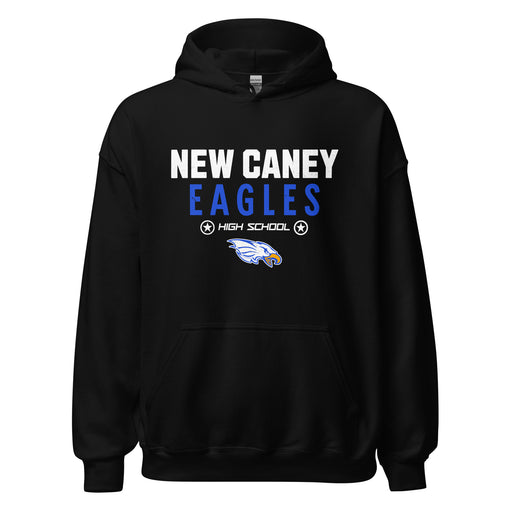 New Caney High School Eagles Black Classic Unisex Hoodie 003
