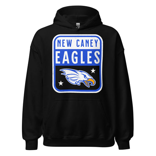 New Caney High School Eagles Black Classic Unisex Hoodie 001