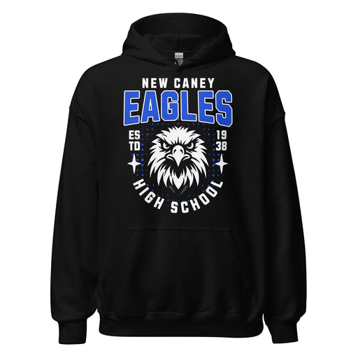 New Caney High School Eagles Black Classic Unisex Hoodie 204