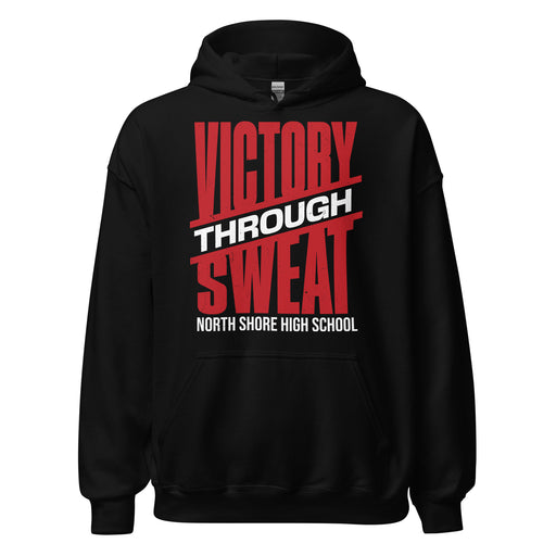 North Shore High School Mustangs Black Classic Unisex Hoodie 241