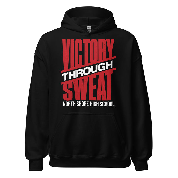 North Shore High School Mustangs Black Classic Unisex Hoodie 241