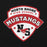 Close-up view of North Shore High School Mustangs Black Classic Unisex Hoodie 221