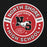 Close-up view of North Shore High School Mustangs Black Classic Unisex Hoodie 239