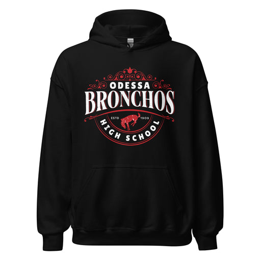 Odessa High School Bronchos Black Classic Unisex Hoodie 211