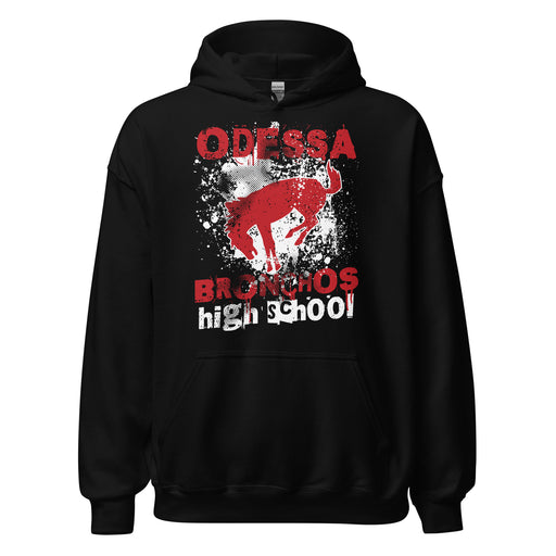 Odessa High School Bronchos Black Classic Unisex Hoodie 205