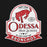 Close-up view of Odessa High School Bronchos Black Classic Unisex Hoodie 219