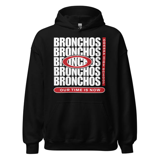 Odessa High School Bronchos Black Classic Unisex Hoodie 235