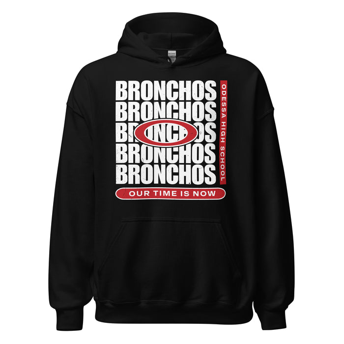 Odessa High School Bronchos Black Classic Unisex Hoodie 235