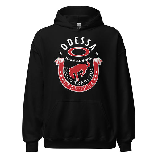 Odessa High School Bronchos Black Classic Unisex Hoodie 229