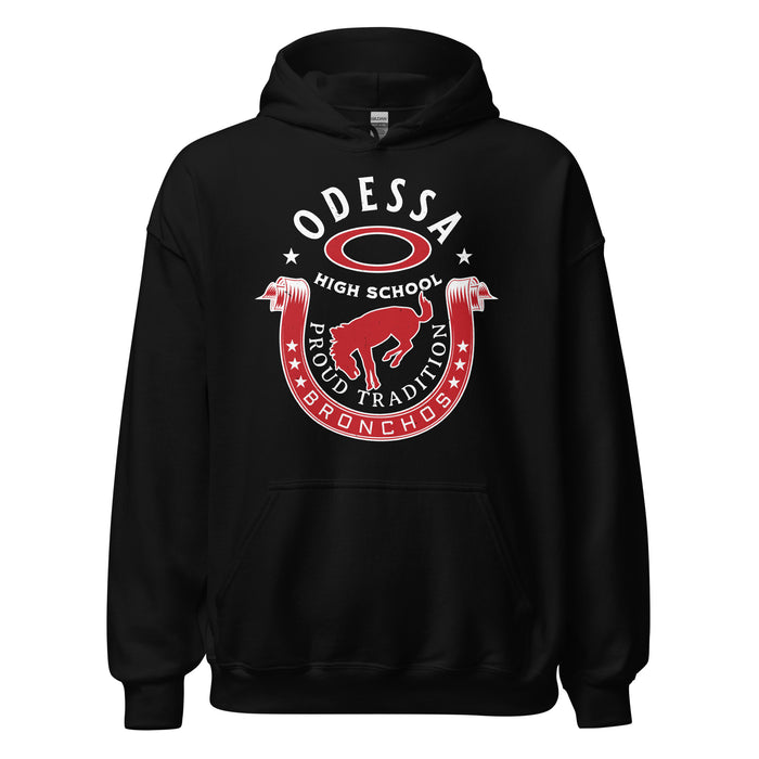 Odessa High School Bronchos Black Classic Unisex Hoodie 229