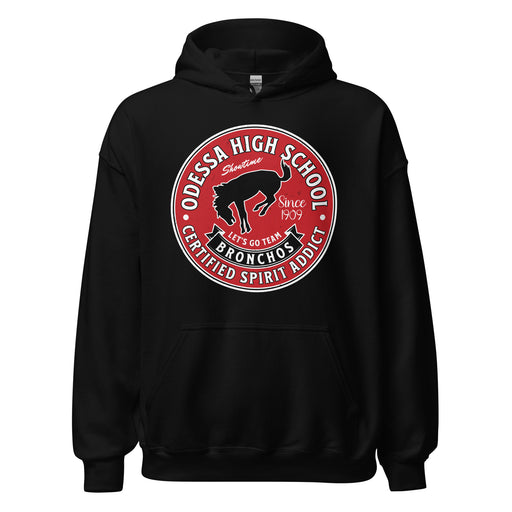 Odessa High School Bronchos Black Classic Unisex Hoodie 215