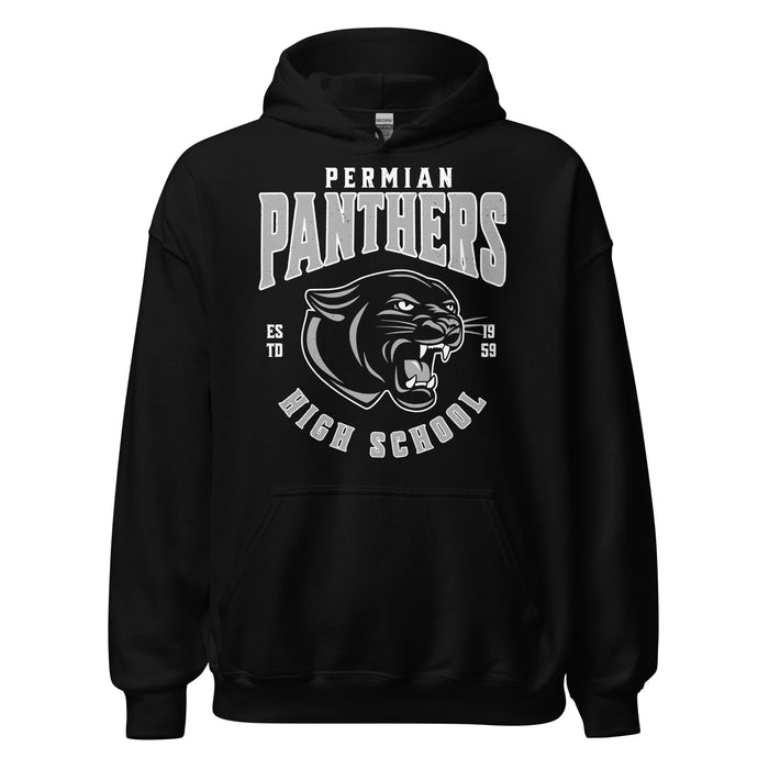Permian High School Panthers Black Classic Unisex Hoodie 213