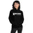 Woman wearing Permian High School Panthers Black Classic Unisex Hoodies 200