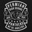 Close-up view of Permian High School Panthers Black Classic Unisex Hoodies 207