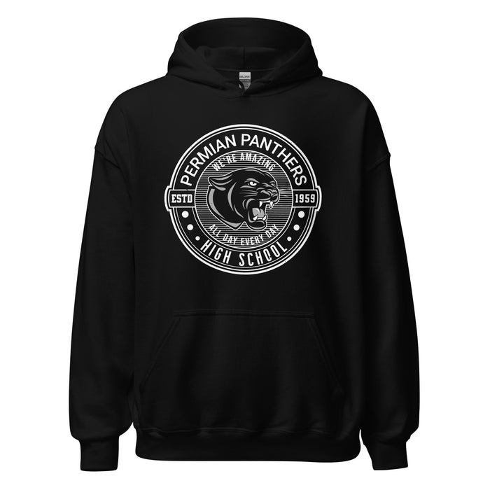 Permian High School Panthers Black Classic Unisex Hoodie 224